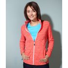 James & Nicholson Ladies Melange Fleece Jacket