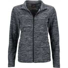James & Nicholson Ladies Melange Fleece Jacket