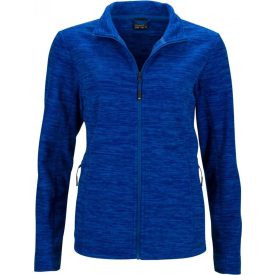 James & Nicholson Ladies Melange Fleece Jacket