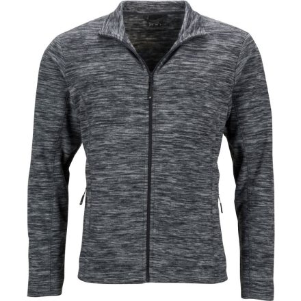 James & Nicholson Men's Melange Fleece Jacket