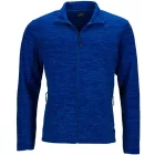James & Nicholson Men's Melange Fleece Jacket