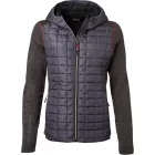 James & Nicholson Ladies Knitted Hybrid Jacket