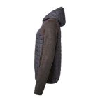 James & Nicholson Ladies Knitted Hybrid Jacket