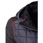 James & Nicholson Ladies Knitted Hybrid Jacket