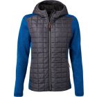 James & Nicholson Ladies Knitted Hybrid Jacket