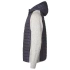James & Nicholson Men's Knitted Hybrid Jacket