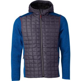 James & Nicholson Men's Knitted Hybrid Jacket