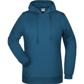 James & Nicholson Ladies' Hooded Sweat