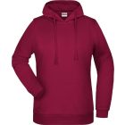 James & Nicholson Ladies' Hooded Sweat