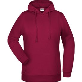 James & Nicholson Ladies' Hooded Sweat