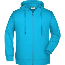 James & Nicholson Men's Hooded Sweat Jacket