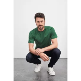 James&Nicholson póló JN002 Heavy T 180 sötétzöld