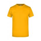 James&Nicholson póló JN002 Heavy T 180 arany sárga