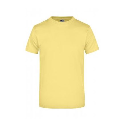 James&Nicholson póló JN002 Heavy T 180 halvány sárga
