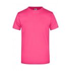 James&Nicholson póló JN002 Heavy T 180 rózsaszín