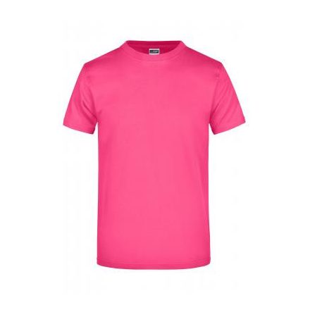 James&Nicholson póló JN002 Heavy T 180 rózsaszín