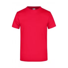James&Nicholson póló JN002 Heavy T 180 piros