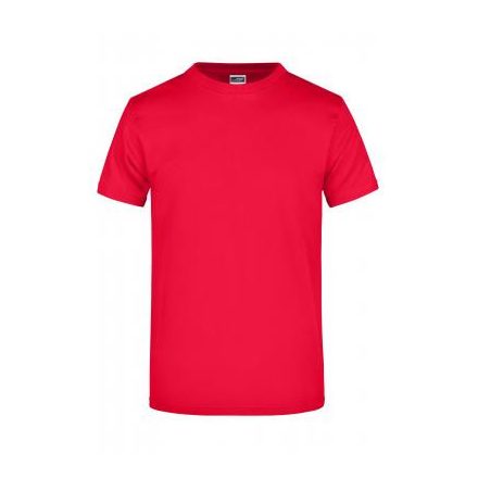 James&Nicholson póló JN002 Heavy T 180 piros
