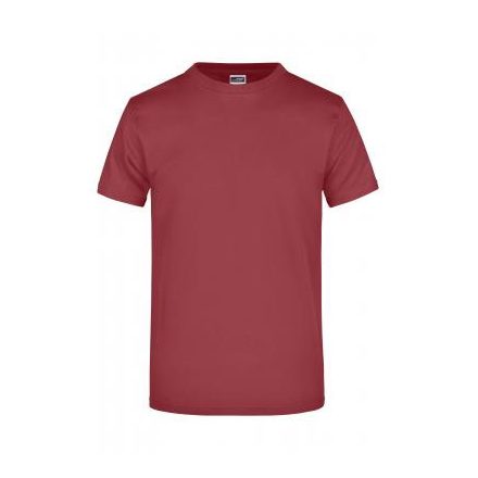 James&Nicholson póló JN002 Heavy T 180 bordó