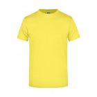James&Nicholson póló JN002 Heavy T 180 sárga