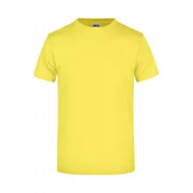 James&Nicholson póló JN002 Heavy T 180 sárga