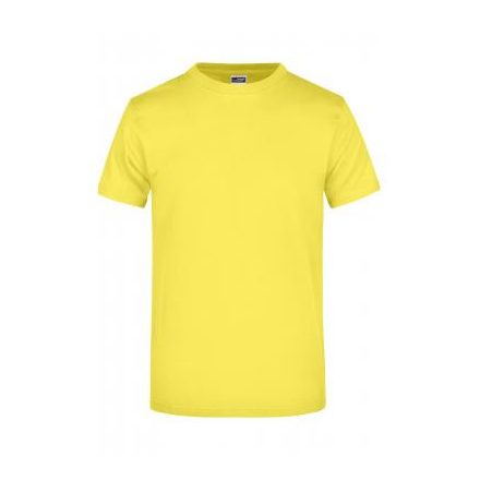 James&Nicholson póló JN002 Heavy T 180 sárga