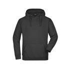 James&Nicholson pulóver Hooded Sweat 300 fekete