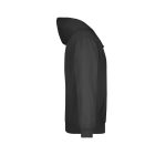 James&Nicholson pulóver Hooded Sweat 300 fekete