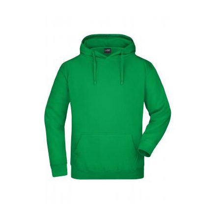 James&Nicholson pulóver Hooded Sweat 300 páfrányzöld