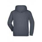 James&Nicholson pulóver Hooded Sweat 300 grafit