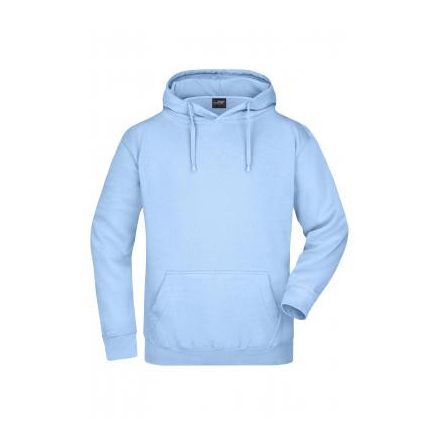 James&Nicholson pulóver Hooded Sweat 300 világoskék