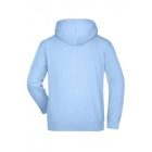 James&Nicholson pulóver Hooded Sweat 300 világoskék