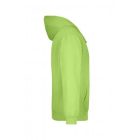 James&Nicholson pulóver Hooded Sweat 300 lime zöld