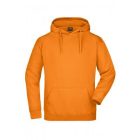 James&Nicholson pulóver Hooded Sweat 300 narancs