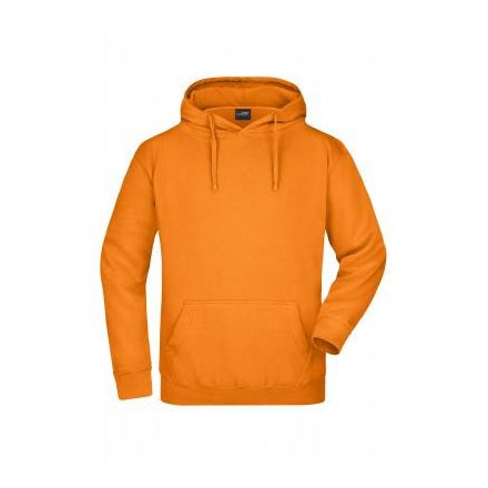 James&Nicholson pulóver Hooded Sweat 300 narancs