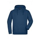 James&Nicholson pulóver Hooded Sweat 300 petrolkék