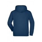 James&Nicholson pulóver Hooded Sweat 300 petrolkék