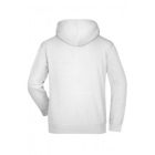 James&Nicholson pulóver Hooded Sweat 300 fehér