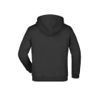 James&Nicholson gyerek pulóver Hooded Sweat 300 fekete