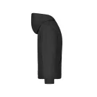 James&Nicholson gyerek pulóver Hooded Sweat 300 fekete