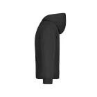 James&Nicholson gyerek pulóver Hooded Sweat 300 fekete