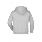 James&Nicholson gyerek pulóver Hooded Sweat 300 melírozott grafit