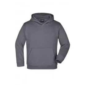 James&Nicholson gyerek pulóver Hooded Sweat 300 grafit