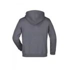James&Nicholson gyerek pulóver Hooded Sweat 300 grafit
