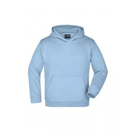 James&Nicholson gyerek pulóver Hooded Sweat 300 világoskék