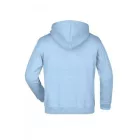 James&Nicholson gyerek pulóver Hooded Sweat 300 világoskék