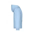 James&Nicholson gyerek pulóver Hooded Sweat 300 világoskék
