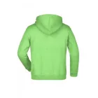 James&Nicholson gyerek pulóver Hooded Sweat 300 lime zöld
