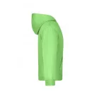 James&Nicholson gyerek pulóver Hooded Sweat 300 lime zöld