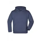 James&Nicholson gyerek pulóver Hooded Sweat 300 tengerkék